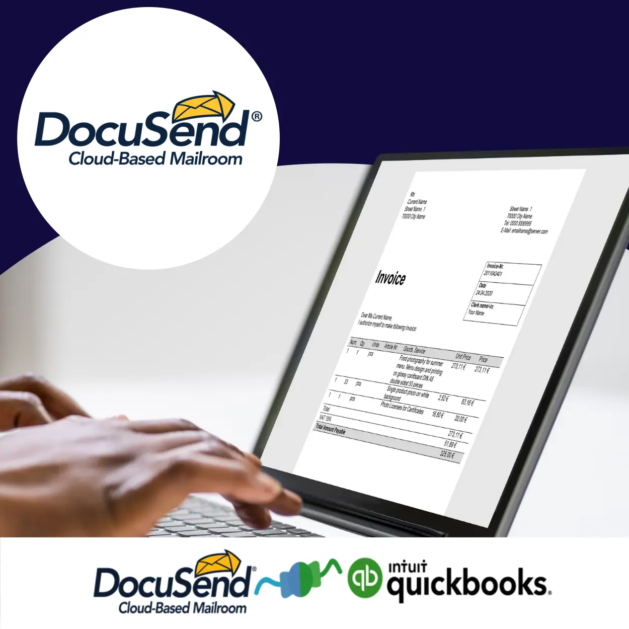 How to print and mail quickbooks invoices
