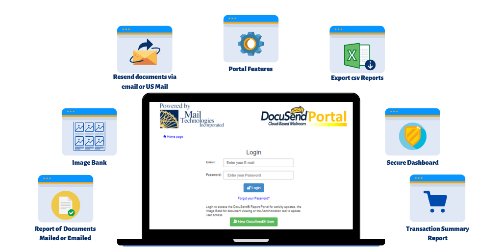 Free report portal of documents mailed