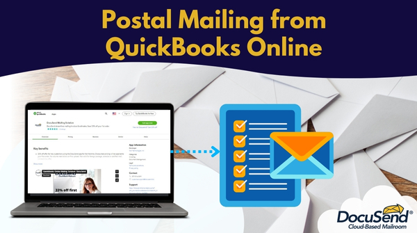 Company that Prints and Mails QuickBooks Online Invoices