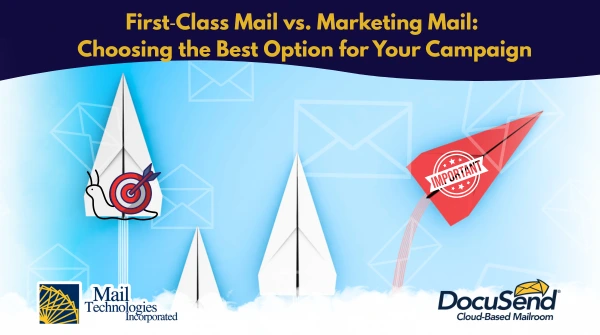 first-class mail for marketing campaigns