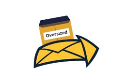 icon oversized mail