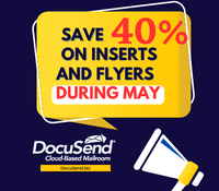 Mailing Offer 40% off on inserts