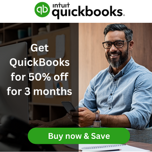 Get QuickBooks for 50% off for 3 months